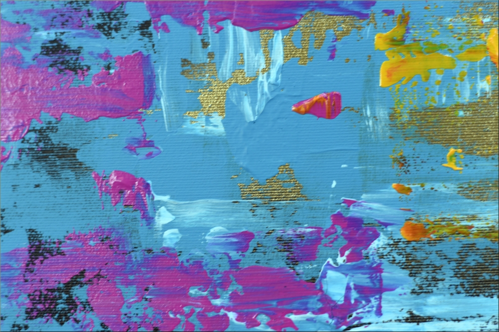 Colourful Abstract Painting – Chromatic Passage