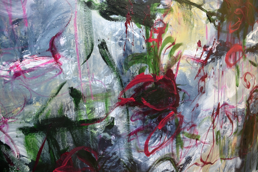 Where Wild Flowers Remember the Storm 