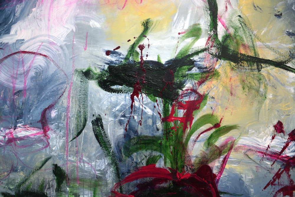 Where Wild Flowers Remember the Storm 
