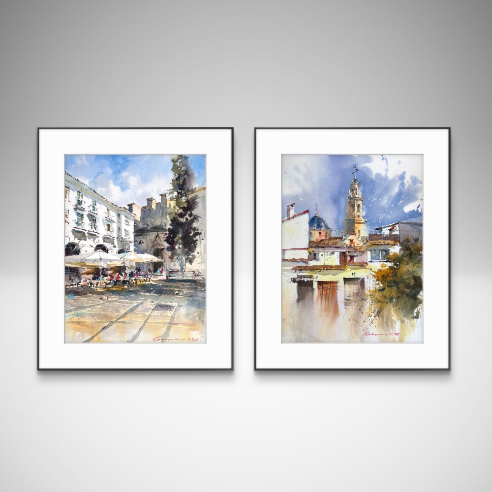 Sunlit Spanish Streets