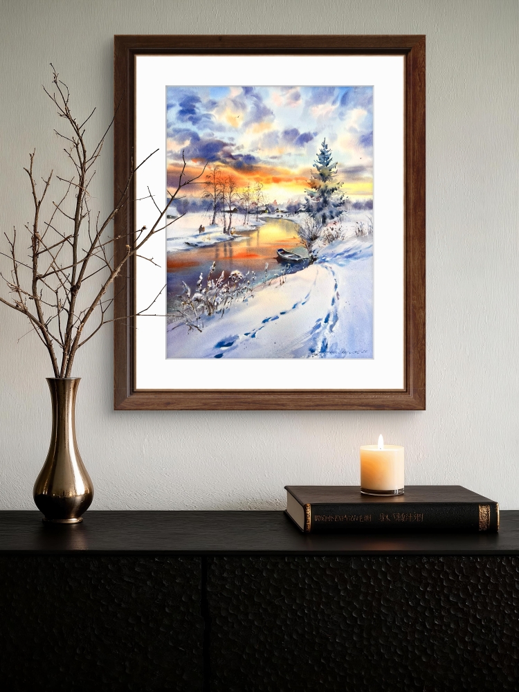 Winter's Golden Breath