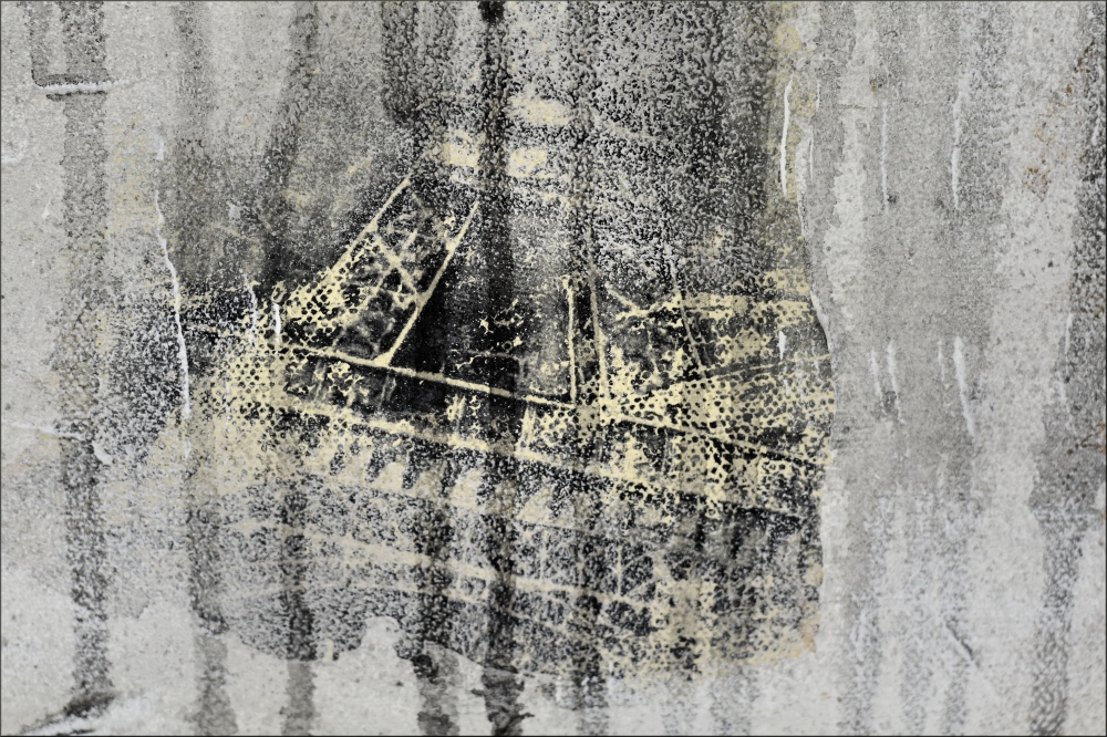 Leaving Paris – Neutral Gold Textured Abstract Painting