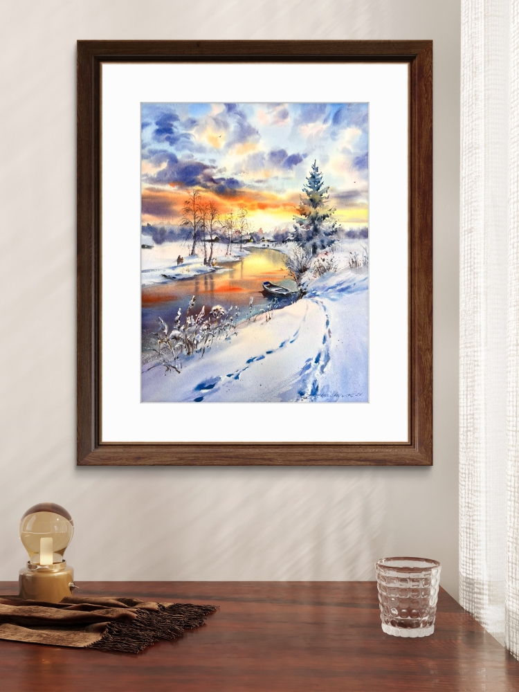 Winter's Golden Breath