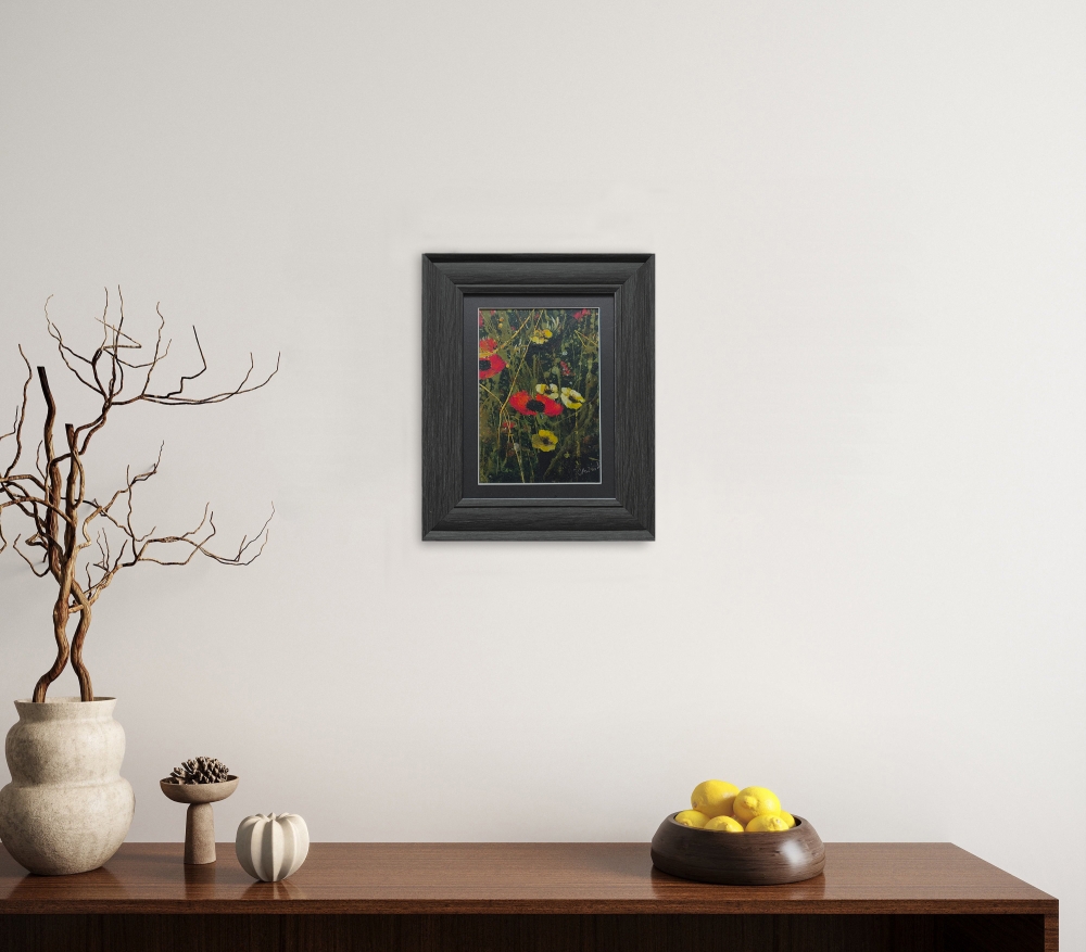 Flowers Wild 1 Framed