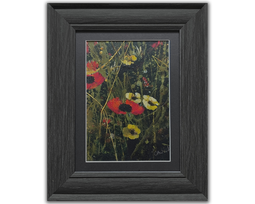 Flowers Wild 1 Framed