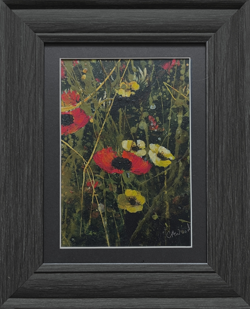 Flowers Wild 1 Framed