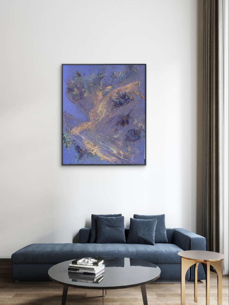 Lavender Sky & Gilded Streams