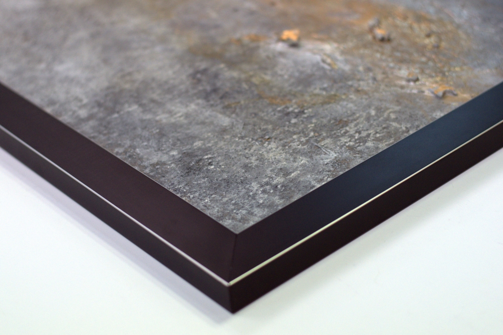 Gramercy – Textured Grey & Gold Abstract Painting