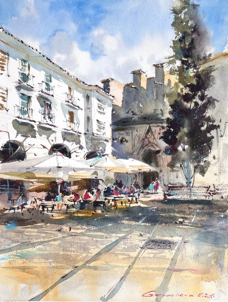 Sunlit Spanish Streets