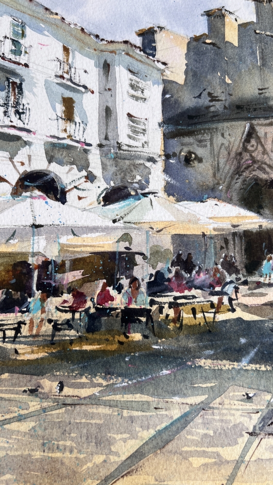 Sunlit Spanish Streets