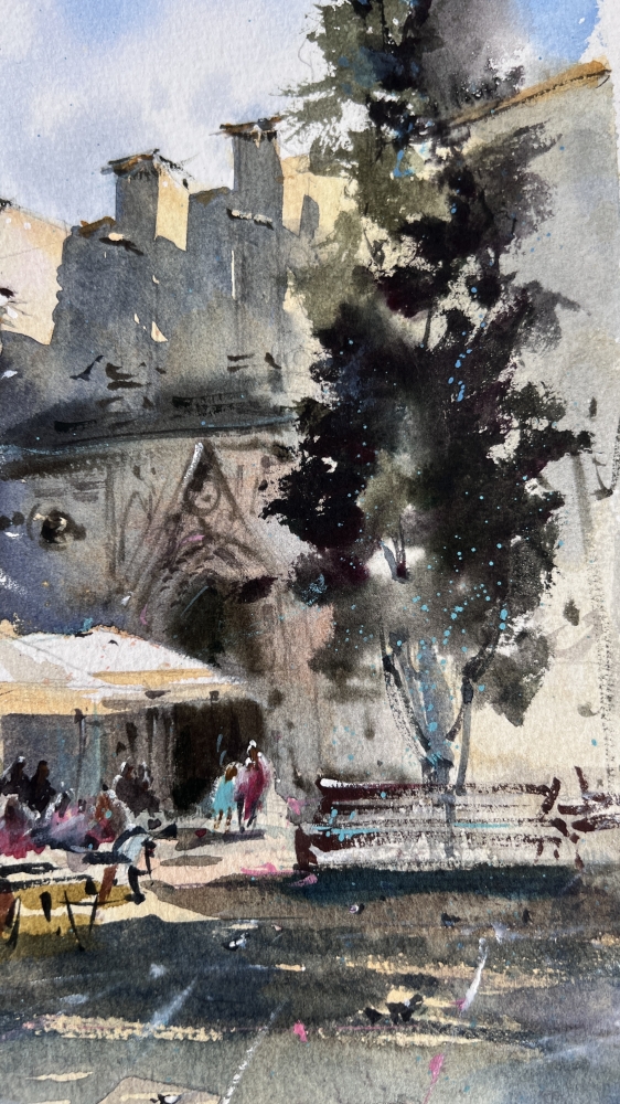 Sunlit Spanish Streets