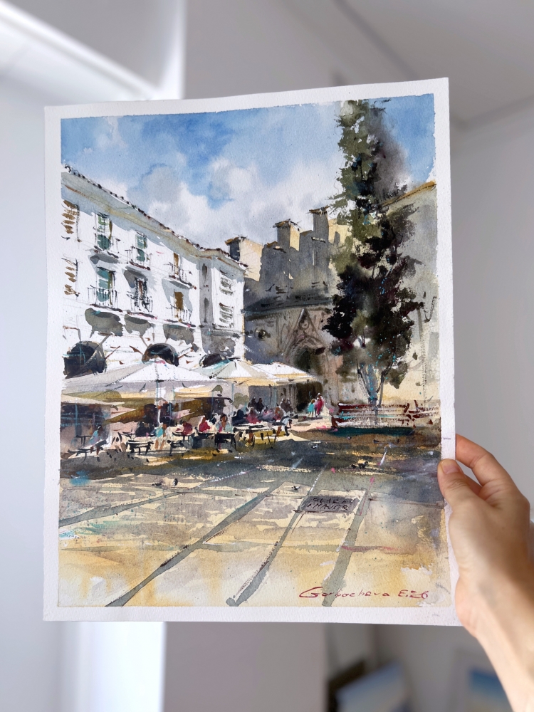 Sunlit Spanish Streets