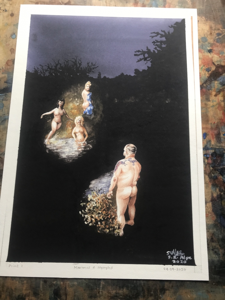 STRANGERS IN THE NIGHT (MAX & THE THREE NYMPHS)