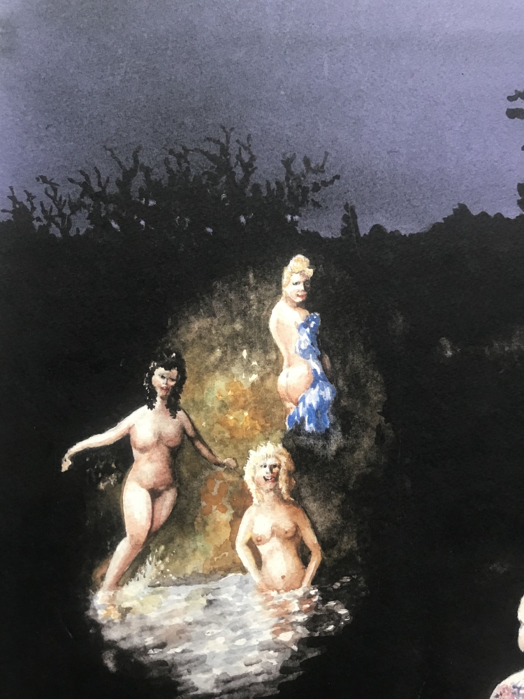 STRANGERS IN THE NIGHT (MAX & THE THREE NYMPHS)