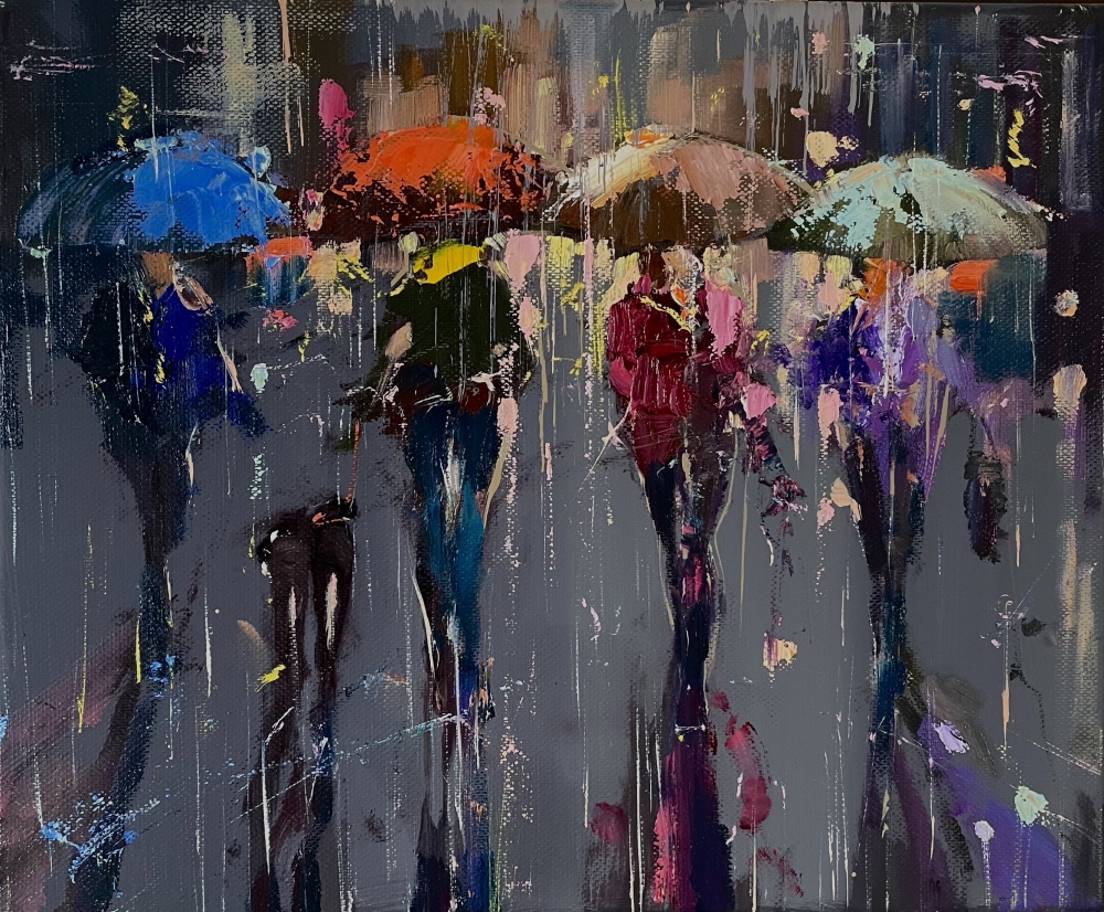 Rainlit Promenade 