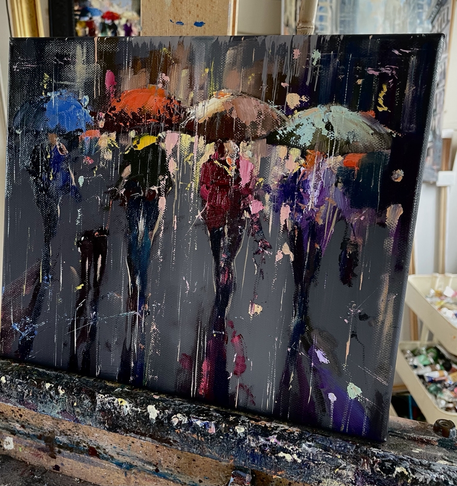 Rainlit Promenade 