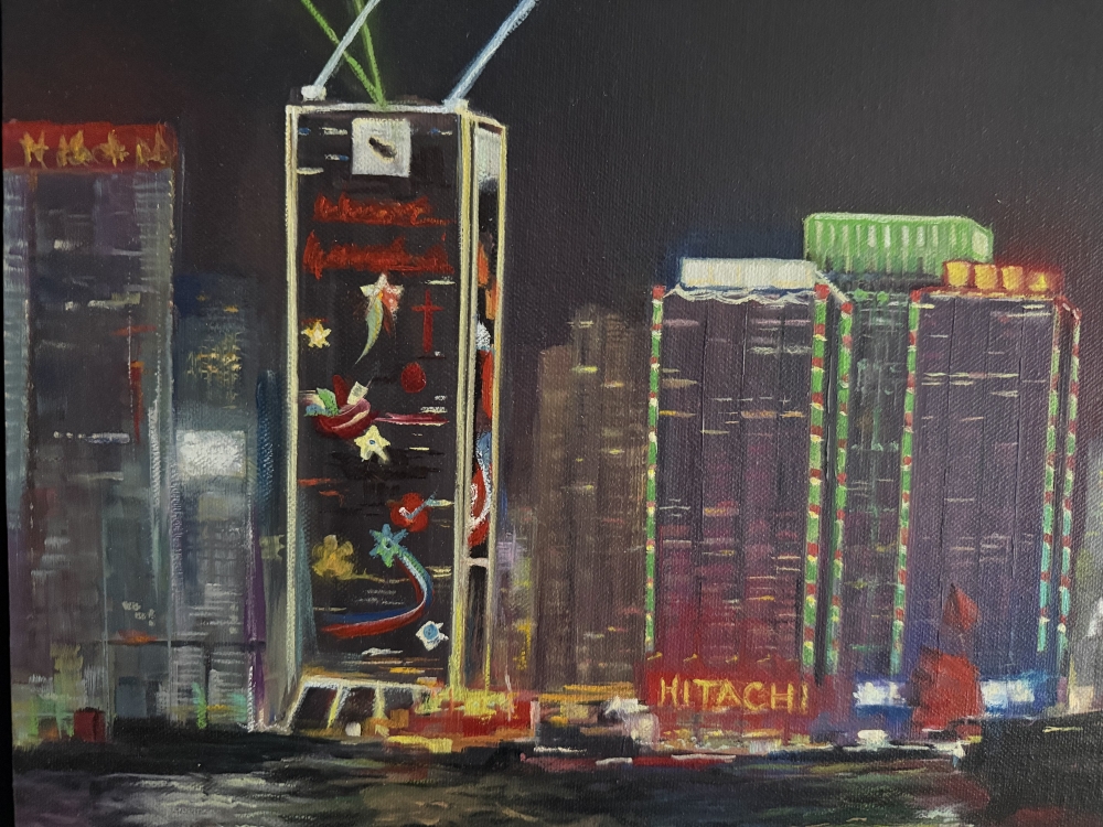 Lasers Over Hong Kong