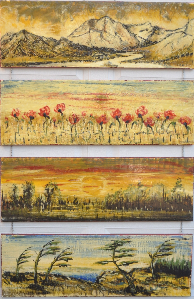 Landscape, The four seasons,