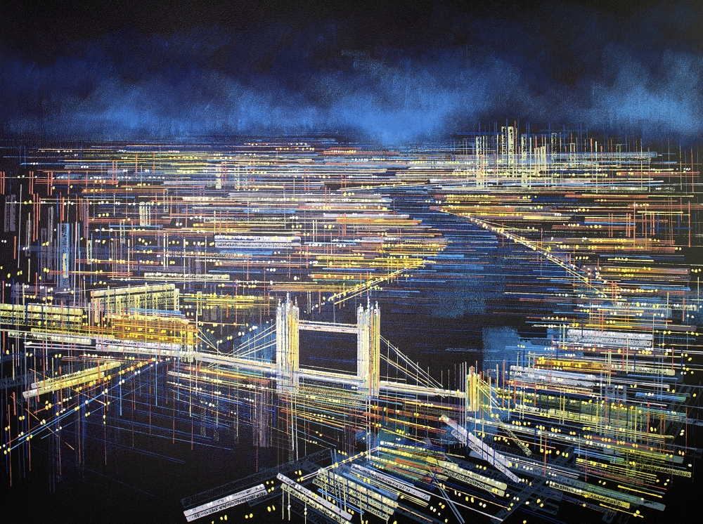 London Skyline At Night