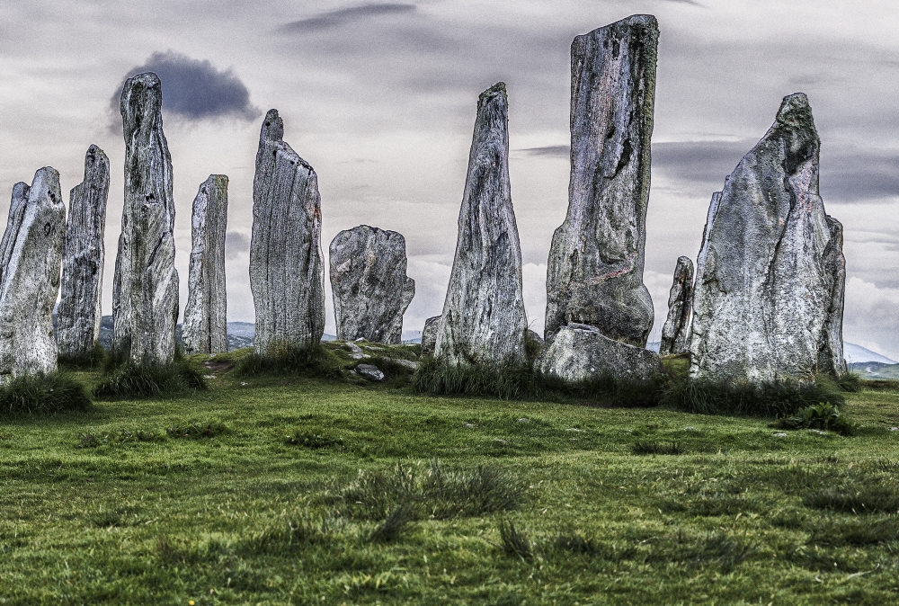 Mystical Buildings - The Calanais Stones Panorama