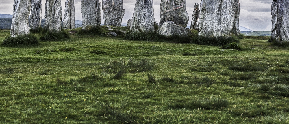 Mystical Buildings - The Calanais Stones Panorama