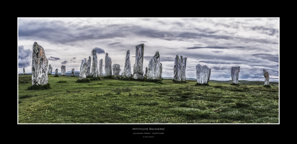Mystical Buildings - The Calanais Stones Panorama