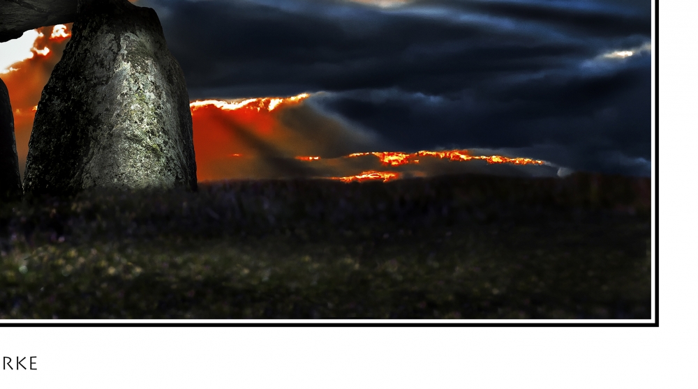 Mystical Buildings -Pentre Ifan - panorama