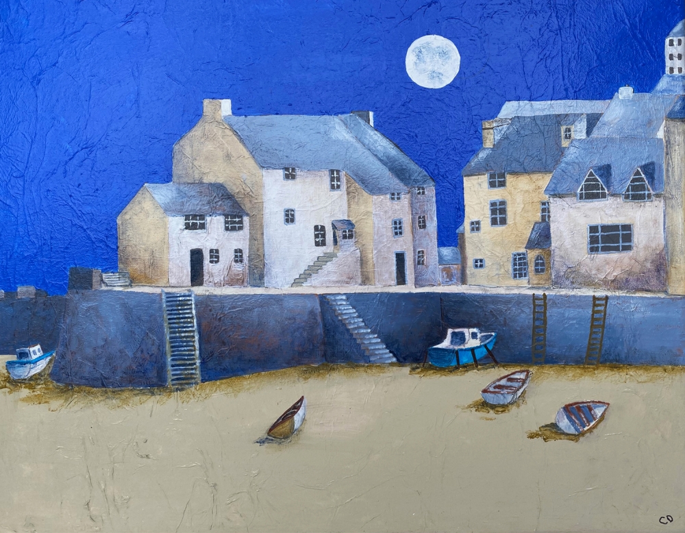 Polperro at low tide