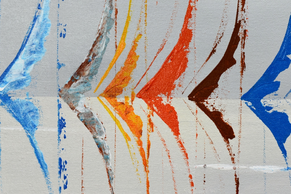 Sailing Colours – Large Regatta & Sailboat Painting
