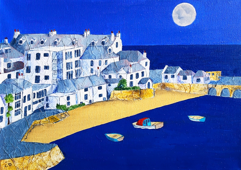 St Ives at night