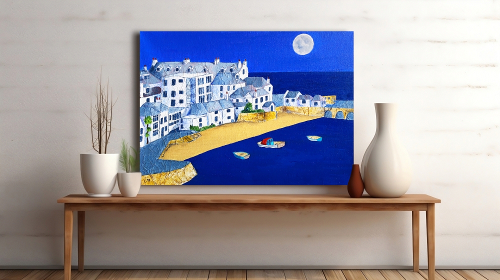 St Ives at night