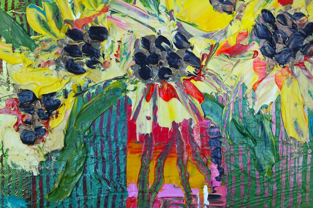 Sunflowers and Granny Smith Apples 209