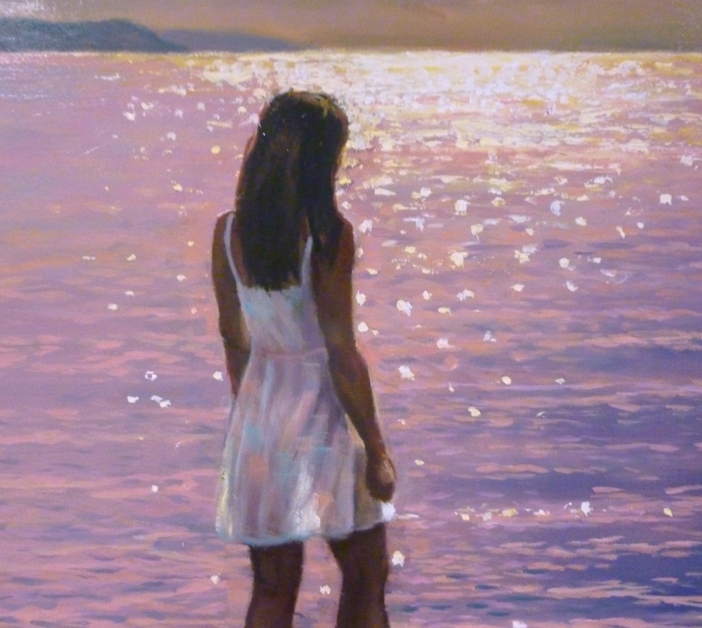 Sunlit Sea