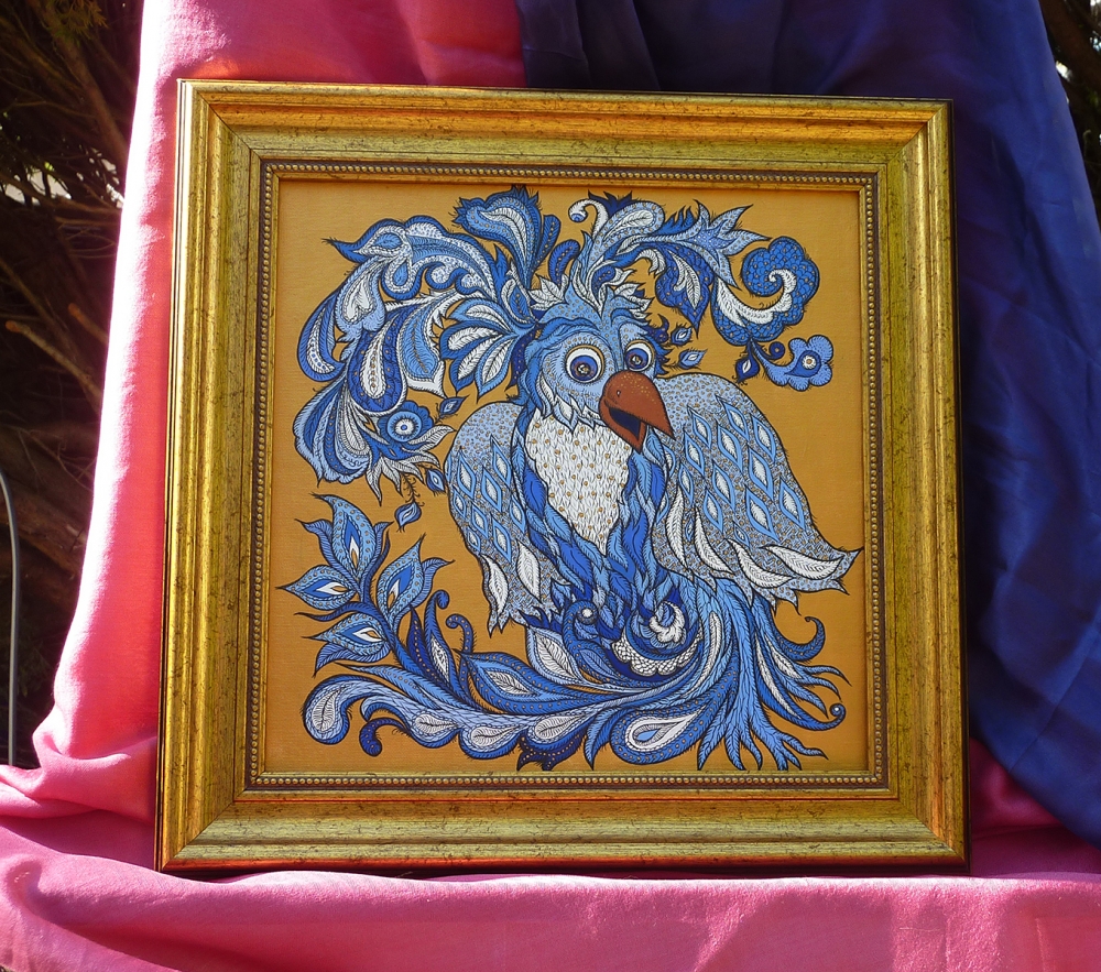 The Blue Bird of the Enchanted Garden