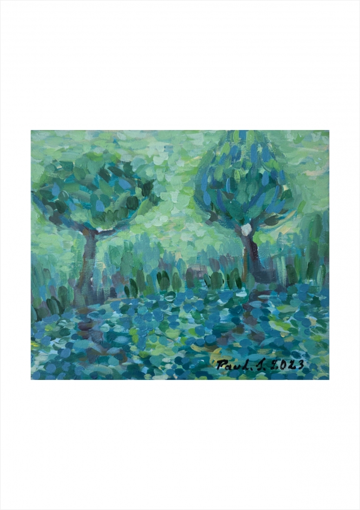 Trees and a lake