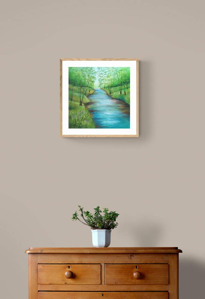 Woodland River Reflections