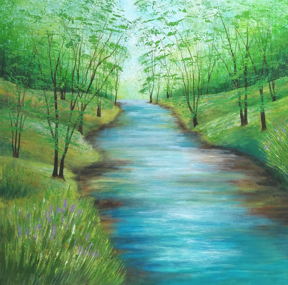 Woodland River Reflections