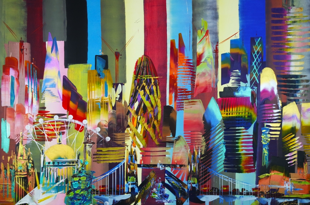 XL Mega City London Skyline Tower Bridge 315