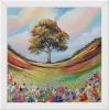 Sycamore Gap Tree floral art