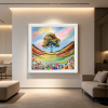 Sycamore Gap Tree floral art