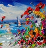 Coastal wildflowers 