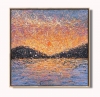 When Stillness Becomes Love - framed