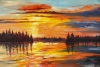 Romantic Evening Landscape XL 1
