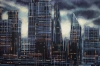 London City Skyline At Night
