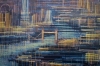 London Skyline In Golden Light