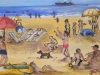 At the beach