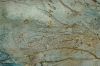 Aqua Drift – Textured Abstract Turquoise & Gold Painting