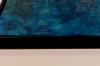 Angel Flight – Blue and Gold Textured Abstract Painting