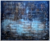 Blue Spirit – Large Blue Textured Abstract Painting