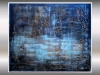 Blue Spirit – Large Blue Textured Abstract Painting